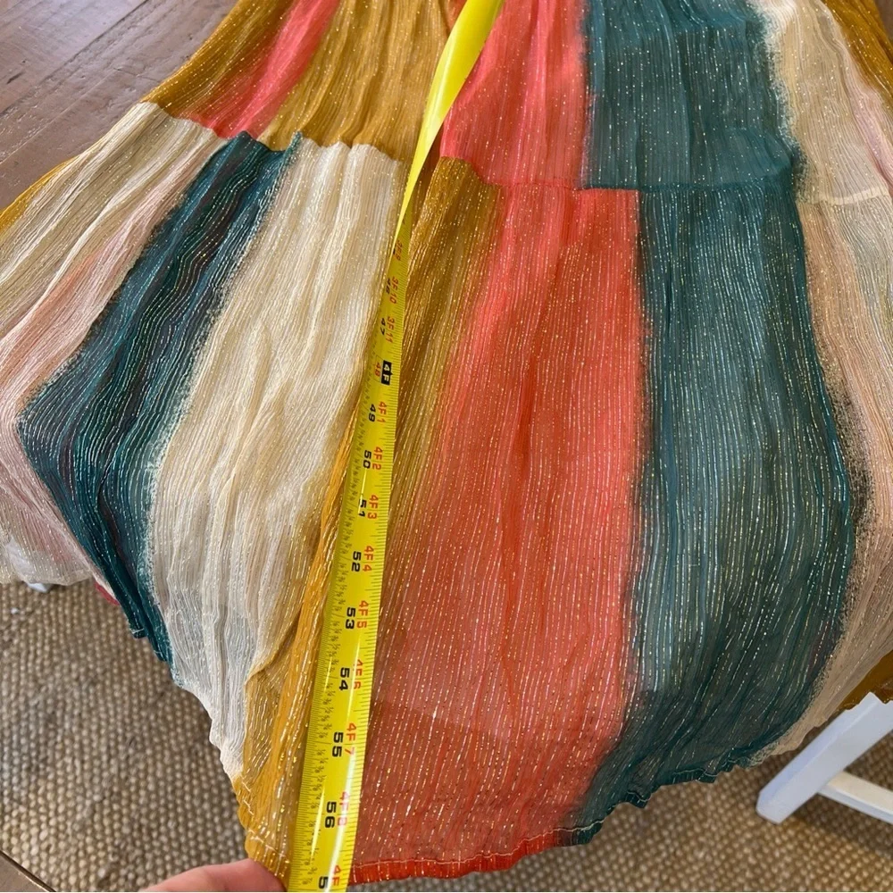 lovestitch Multicolor Striped Backless Maxi Dress - Picture 10 of 10